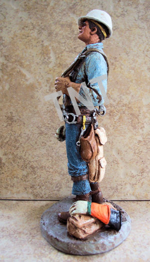 If you could feel and see the detailing on these lineman statues, you would have NO hesitation in purchasing this product. We were so impressed when these were shipped to us. You will not be disappointed - it is amazing!